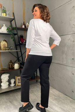 Джемпер Rumoda 2139 белый  фото 2