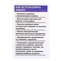 Развивающий набор Классификация предметов - Iq-zabiaka фото 2