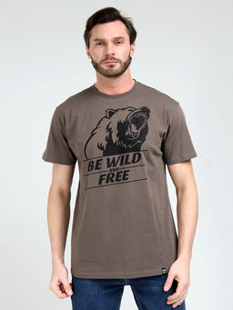 Футболка мужская _ 02285/Wild