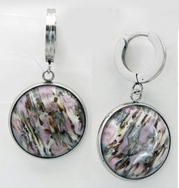 Серьги из муранского стекла