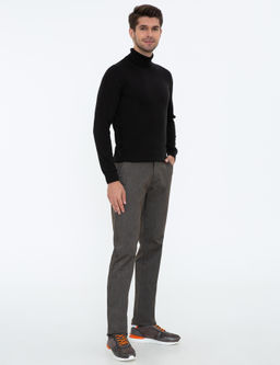 Kahverengi Regular Fit Kanvas Pantolon - Pierre cardin фото 3