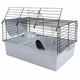 Клетка д/крол. Редпл. РОДЖЕР 60 №1 (58*40*34см) 41692св-сер-чер 41692св-сер-черн