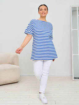 Футболка женская MR0251SS3 white/bright blue