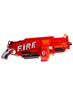 Бластер Огненный, стреляет мягкими пулями, работает на батарейках - Simaland фото 8