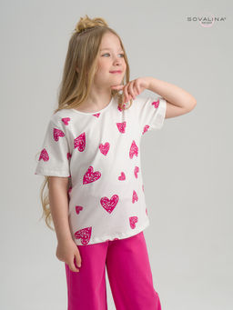 Костюм Лето разбитое сердце-фуксия - Sovalina фото 7