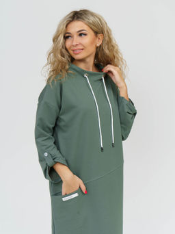 880 Платье "Хаки"