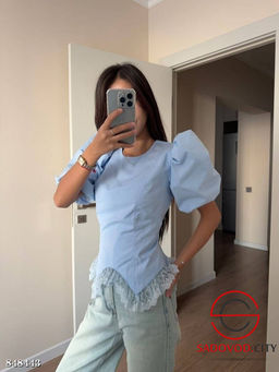 Блузка женская с кружевом - Bruno фото 3