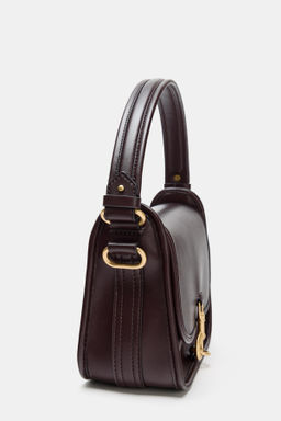 CROSSBODY BAG WITH CLASP DETAIL - Zara фото 5
