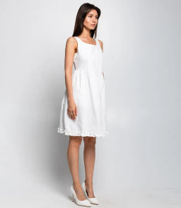 Платье #КТ6175, белый