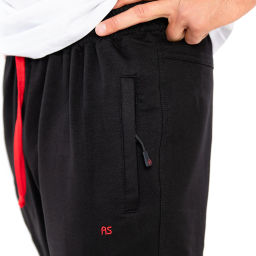 RODOS Брюки М-225 Чёрный/Красный