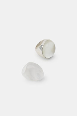 PACK OF 2 MAXI RESIN RINGS - Zara фото 4