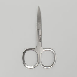 Цена за 3 шт. Ножницы маникюрные, загнутые, широкие, 9 см