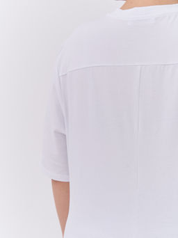 Футболка из хлопка FU21502WHT02 - Артесса фото 5