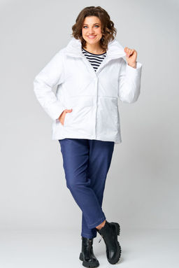 Куртка ANDINA CITY 7016-25-Р белый  фото 5