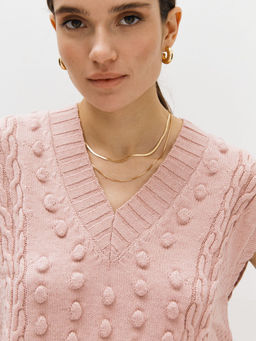 Жилет 121.080003/розовый