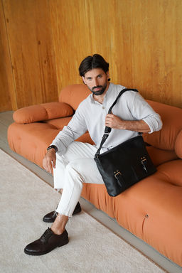 Сумка мужская Ц-287.1 черный - Protege фото 3