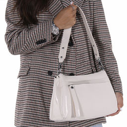 Сумка 0944CQ white Polina&Eiterou