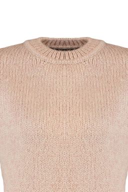 Pudra Genis Kal?p Yumusak Dokulu Basic Triko Kazak TWOAW23KZ00185