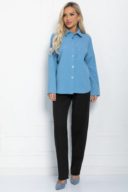 Брюки Твой день (черные) Б11630 - Lt collection фото 7