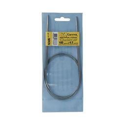 Спицы GAMMA круговые MKN сталь d 4.5 мм 100 см 1 шт с металлической леской