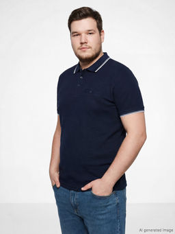 Polo Yaka Erkek Dokulu Ti??rt