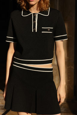 Falda evase de punto - H&m фото 2