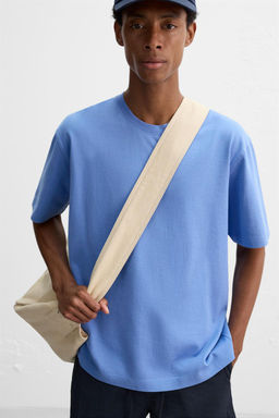 HEAVYWEIGHT SHORT SLEEVE T-SHIRT - Zara фото 6