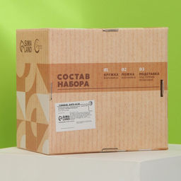 Подарочный набор «Выбирай счастье»: кружка 300 мл, ложка, подставка