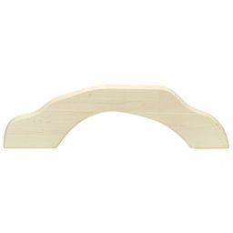 Ручка дверная деревянная Классика №4 30х8х3см, липа (Россия) - Домашняя мода фото 2