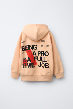 SPORTY INTERLOCK HOODIE - Zara фото 2