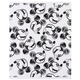 Цена за 7 шт. Тетрадь в клетку 48 л., картонная обложка, блок №2, белизна 75% (серые листы), Микки Маус