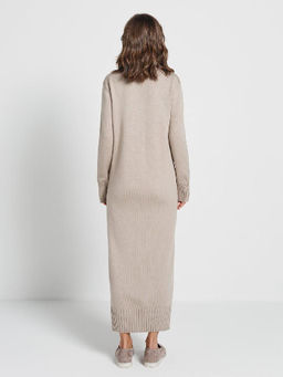 Платье женское ZZ-03001 beige - Eleganzza фото 2