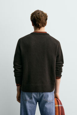 WOOL - CASHMERE JUMPER AARON LEVINE X ZARA фото 11