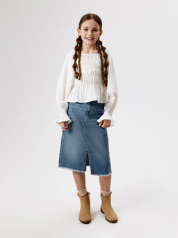 ACOOLA / Юбка джинсовая детская для девочек Uri синий