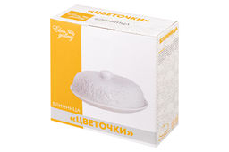 Блинница 23*23*9,5 см Цветочки - Elan gallery фото 7