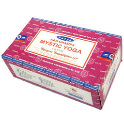 Прямоуг. благовония Mystic Yoga Мистическая Йога 15гр. блок 12шт.
