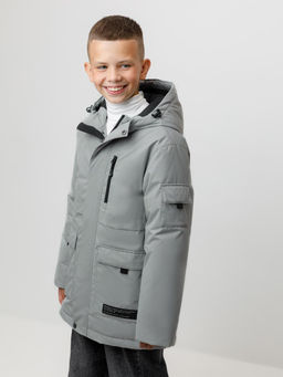 ВК 36105/1 ГР (128-158) куртка для мал - Crockid фото 4