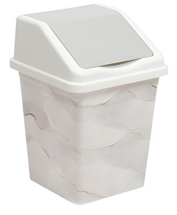 Контейнер для мусора 16 л декор. с подвижн/кр арт. 941656/657