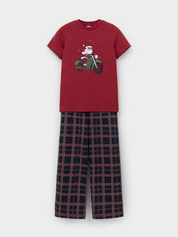 К 1599/вишня 1761 Н152.1 пижама дет - Crockid фото 2