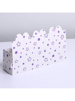 Цена за 5 шт. Коробка для макарун кондитерская, упаковка, «WOOF», 18×5.5×5.5 см