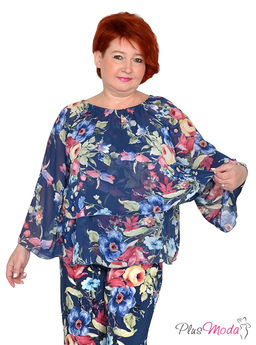 Туника Модель №1555 размеры 44-84 - Plusmoda фото 5