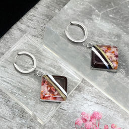 Серьги из муранского стекла