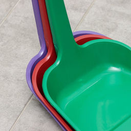 Цена за 2 шт. Совок для мусора с ручкой СибПолимер, пластик, 30×23×24 см, МИКС