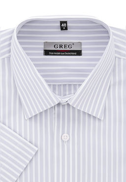 Сорочка мужская короткий рукав GREG Gb311/301/10/Z/2b