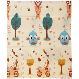 Коврик игровой 150*180*0,8 см Звери 2