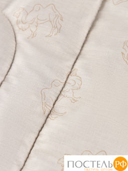 CASSIA Одеяло КАЛАХАРИ 200х220,1пр.,хл./вербл.шерсть/микровол.., 350г/м2  фото 7