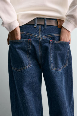 CHAMPION ® X ZARA BAGGY FIT JEANS  фото 7