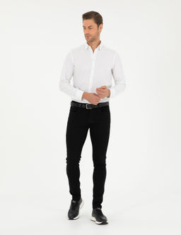 Siyah Slim Fit Jean Pantolon - Pierre cardin фото 3