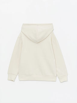 Rahat Kal?p Kap??onlu Bask?l? Erkek ?ocuk Sweatshirt - Waikiki фото 2