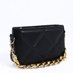 Сумка кросс-боди на молнии, цвет чёрный - Simaland фото 3